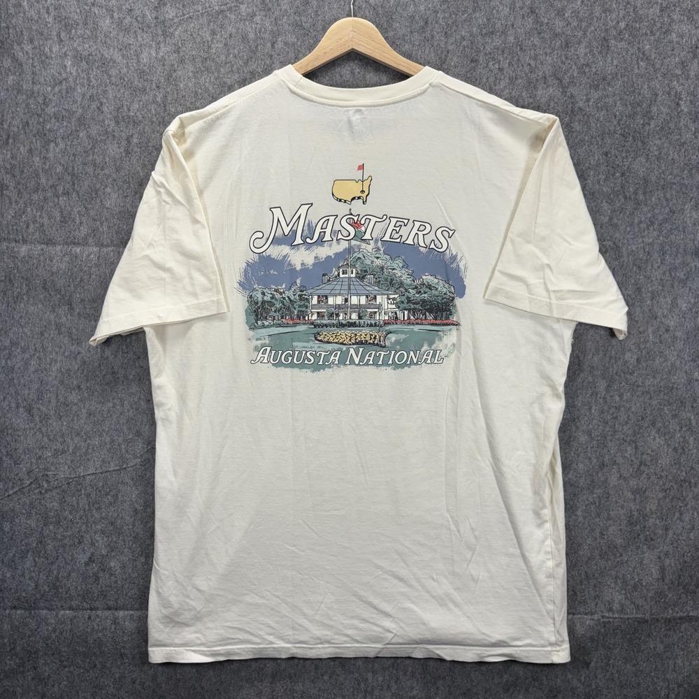 The Masters Augusta National T-Shirt Men's XXL 2025 Golf Short Sleeve